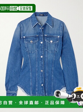 香港直邮Versace 范思哲 女士 翻领长袖衬衫 10184701A12930