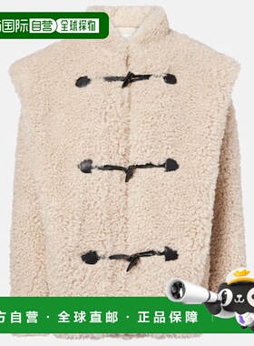 香港直邮Isabel Marant Étoile 女士 Avalia 仿皮草大衣