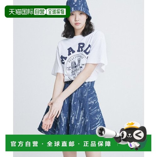 韩国直邮MARDI MERCREDI 女装T恤UNISEX TSHIRT NOTRE DAME_WHITE