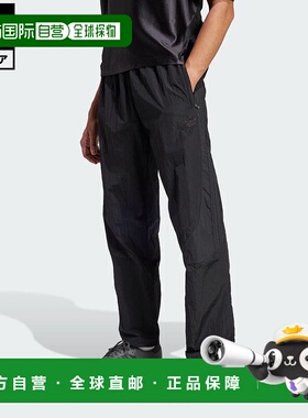 日本直邮 adidas 阿迪色彩2000s原创男士运动长裤 JC6225 黑色