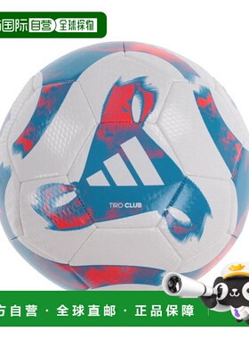 日本直邮adidas-adidas tiro俱乐部4号球白色X蓝色AF4936WB Junio