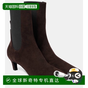 TOTÊME 绒面革短靴 香港直邮潮奢 女士 舒适时 004162 brown棕色