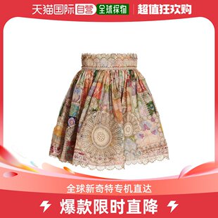 香港直邮潮奢 女士徽标半身裙 ZIMMERMANN