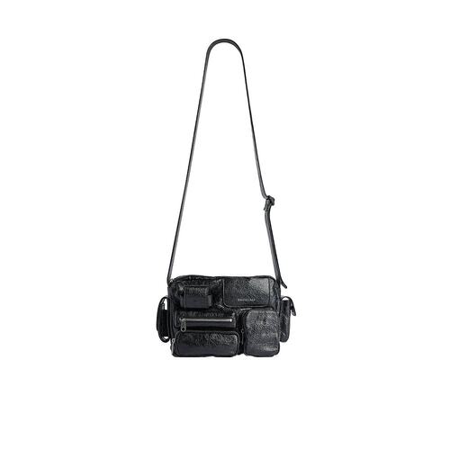 BALENCIAGA 男士单肩包 829068210C81000 SS2025 黑色