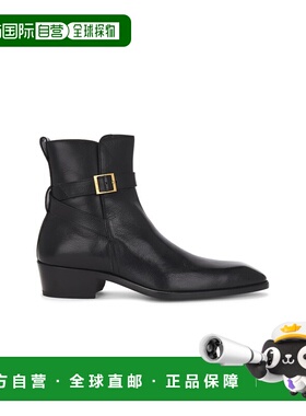 1h可退 香港直邮Tom Ford 汤姆 福特 男士 Kenneth 搭扣靴子 J151