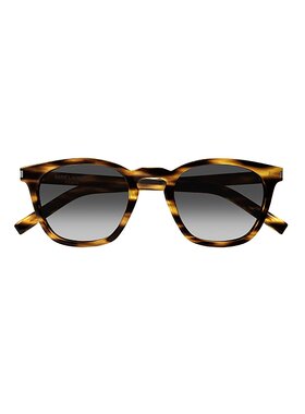 SAINT LAURENT 女士太阳镜 SL28045HAVANAHAVANAGREY