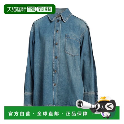 香港直邮VICTORIA BECKHAM 维多利亚 贝克汉姆 女士 牛仔布衬衫