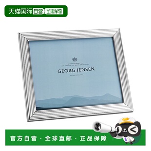 自营 Georg Jensen大号10x8相框-银色 美国奥莱直发