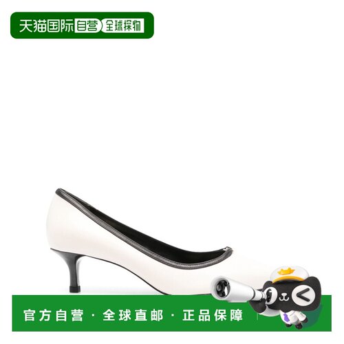 香港直邮TORY BURCH 女士高跟鞋 160123100 SS2025 白色 Leather