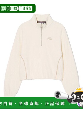 韩国直邮FILA [新款] 惠拉女式特里半拉链 FM2FS254PO01F001-175