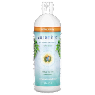 香港直邮Auromere阿育吠陀洗发水草本提取滋养清洁温和473ml正品