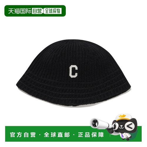 韩国直邮COVERNAT WOMAN 女士帽子CO2404CA55BK C LOGO BUCKET HAT