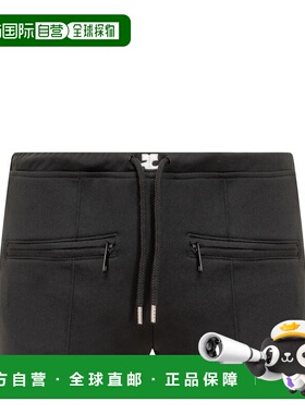 1h可退 香港直邮潮奢 Courreges 女士 黑色 Interlock Mini 短裤