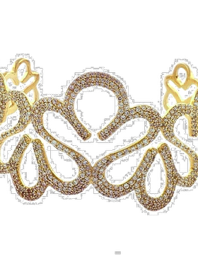 自营 Suzy Levian 立方氧化锆纯银手镯 - 黄色 美国奥莱直发