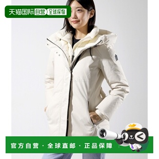 韩国直邮MACKAGE 羽绒填充时尚百搭休闲羽绒服 奶油色 JENI-NF