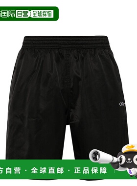 香港直邮OFF-WHITE 男士泳装 OMFD008C99FAB0011001 CO 黑色泳衣