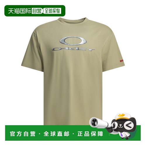 香港直邮OAKLEY 男士户外T恤 FOA40878889C SS2026 浅棕色 