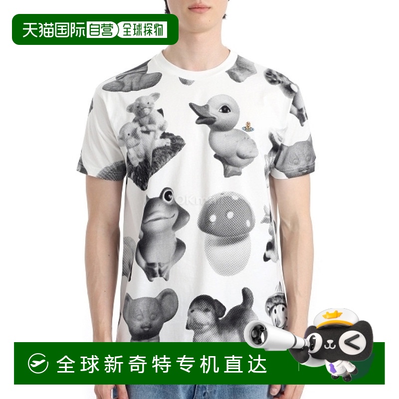 韩国直邮Vivienne Westwood 经典T恤 (3G010013 J006F A307)新款