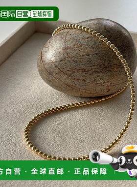 日本直邮ear PAPILLONNER 女士 纯银925镀金纳瓦霍珍珠项链 EAZ10