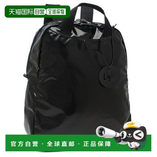 日本直邮Jack Gomme 背包原装 Lami LIGHT 黑色 男女中性款 JACK