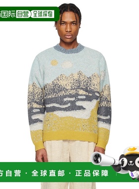 1h可退 香港直邮潮奢 HOLZWEILER 男士 蓝色 & 黄色 Haza Landsca