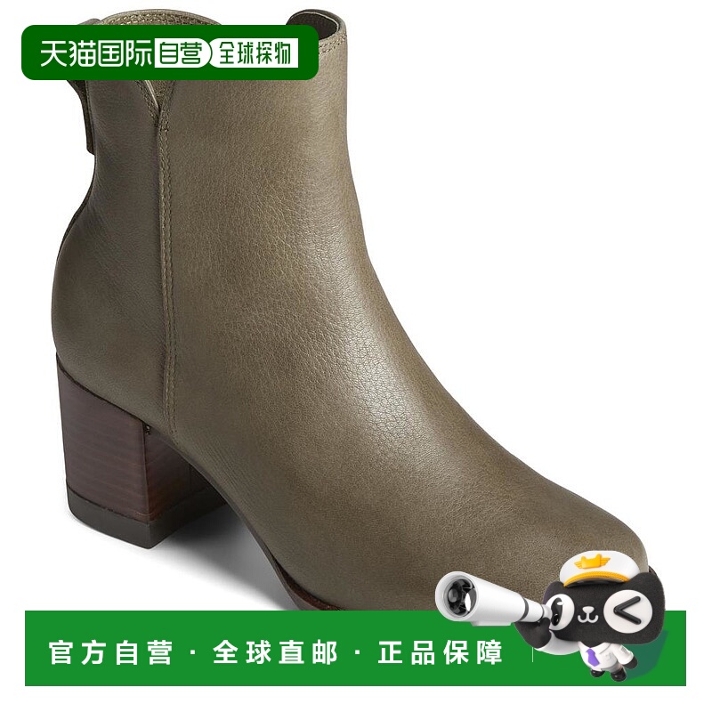 【美国直邮】Sperry Seaport Heel 女靴 时尚圆头靴子 舒适优雅