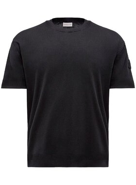 潮奢 Moncler 盟可睐 男士 真丝棉质针织T恤 9C00011M6329999