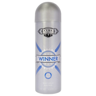 美国直邮Cuba优胜者男士-195ml身体喷雾正品