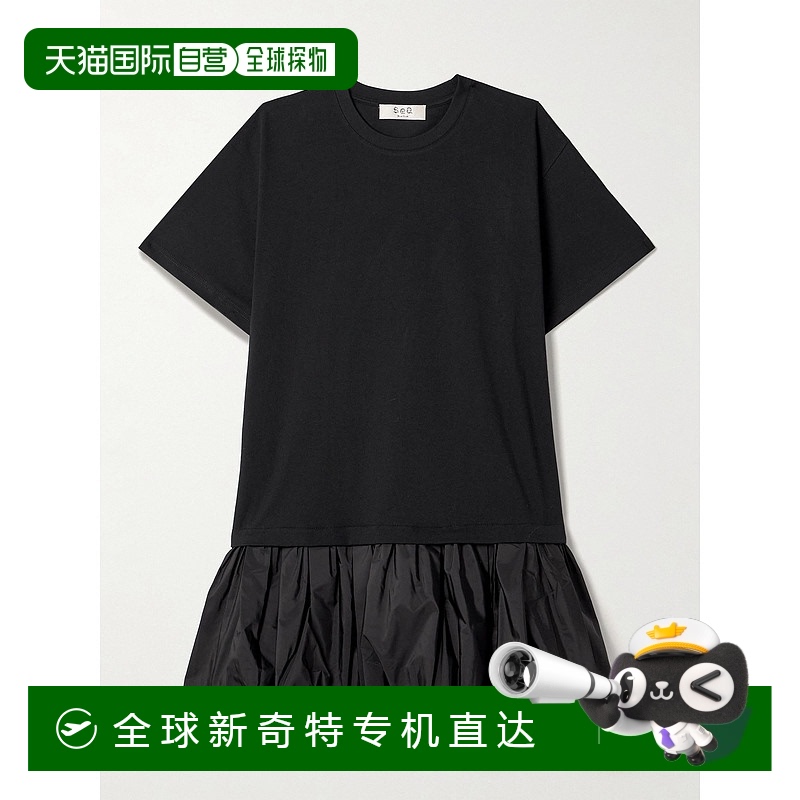 香港直邮SEA 海洋 女士 短款连衣裙 RS25009 black黑色 舒适时尚