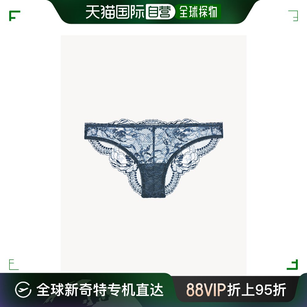 香港直邮La Perla女士内裤BRIGITTA蕾丝刺绣性感三角裤CFI0048920