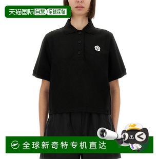 SS2025 1h可退 FF52TS1604SB99J 香港直邮KENZO 黑色 女士POLO衫
