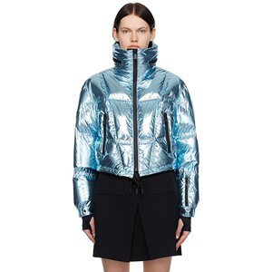 潮奢 Moncler Grenoble 盟可睐 女士蓝色 Valsorey 羽绒夹克