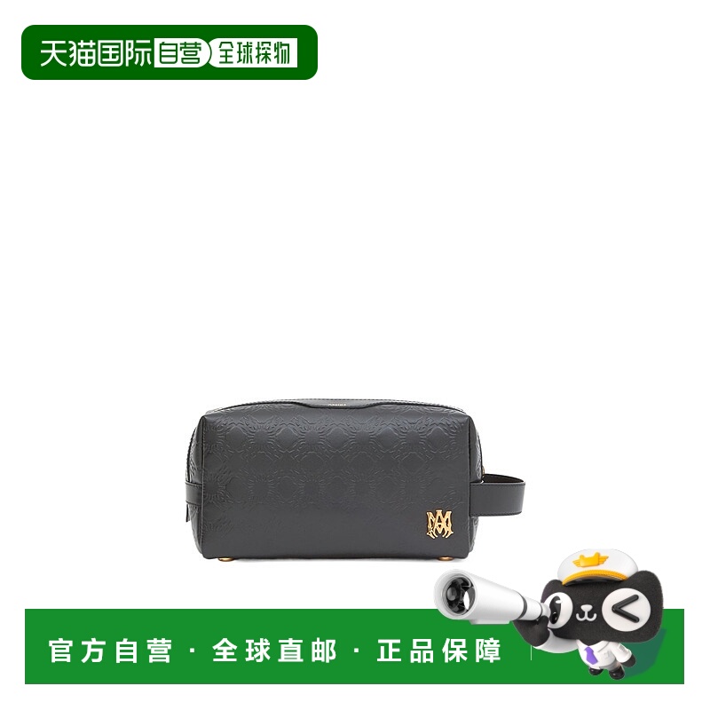 香港直邮Amiri MA QUAD 皮革洗漱包 AMHABA1012