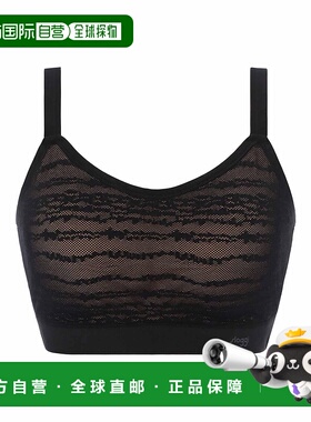 1h可退 日本直邮sloggi 女士 弹性蕾丝罩杯半罩杯文胸 大号 10225