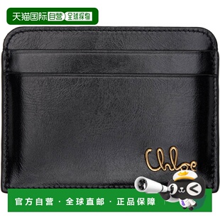 1h可退 香港直邮Chloe 蔻依 女士 黑色 Iconic 卡包 CH25SP480O16