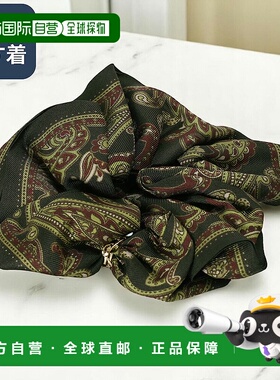 日本直邮SAINT LAURENT PARIS “YSL Monogram Scrunch”佩斯利丝