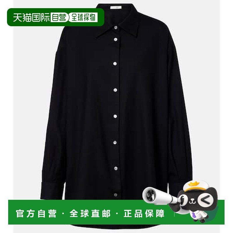 1h可退 香港直邮潮奢 The Row 女士 Luka 初剪羊毛法兰绒衬衫,女装/女士精品,T恤,淘宝优惠券,粉丝福利购,淘宝优惠卷