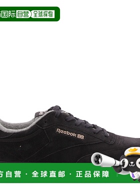 1h可退 香港直邮潮奢 Reebok 锐步 男士 SNAKERS 深褐色皮质运动