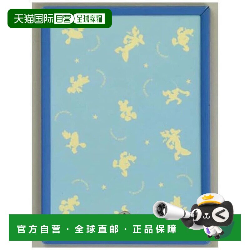 【日本直邮】Tenyo迪士尼专用拼图相框 108枚用  蓝色  18.2/25.7 - 实物图