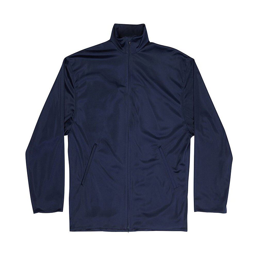 balenciaga/巴黎世家 男士海军蓝聚酯拉链立领运动服夹克