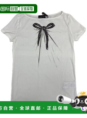 香港直邮Emporio Armani 圆领T恤 P2T04JP2K6J阿玛尼短袖下摆