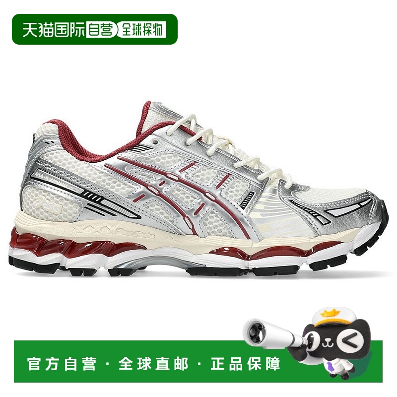 日本直邮ASICS亚瑟士GEL-KAYANO 12.1跑步鞋Cream/Pure Silver