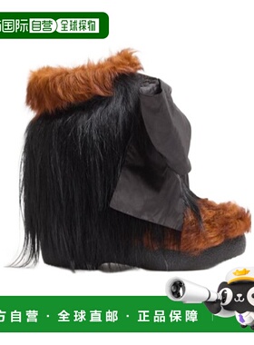 香港直邮VALENTINO 女士靴子 WS0ND4QKKA2Y AW2025 黑色 蝴蝶结短