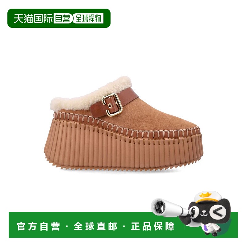 1h可退 香港直邮CHLOÉ 女士高跟鞋 25ACHC25W13CTX207 AW2025 棕