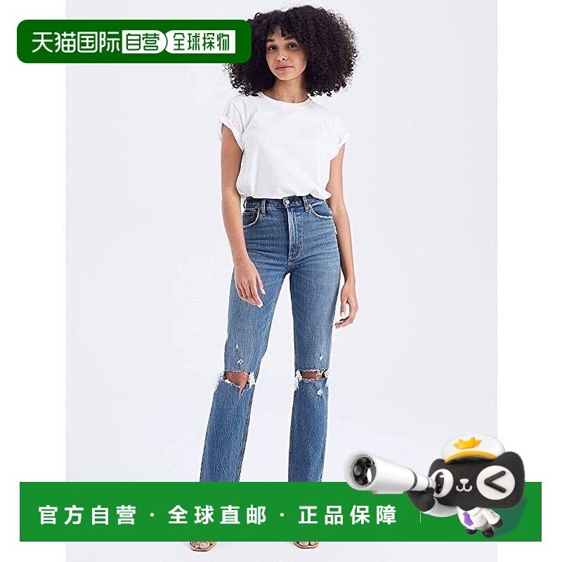 自营 abercrombie & fitchAbercrombie&Fitch牛仔裤女式26号蓝色E