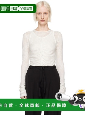 1h可退 香港直邮潮奢 BITE 女士 灰白色 Chalet T 恤 1118290001