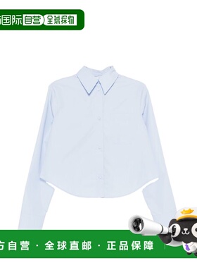香港直邮Sportmax 斯宝麦斯 女士 SPORTMAX PRE Clear 蓝色衬衫 1