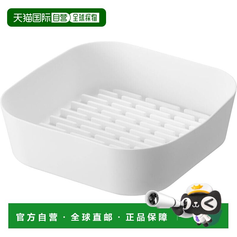 【日本直邮】山崎实业 无油炸锅硅胶垫21cm 白色 tower 10161