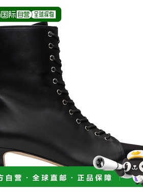 1h可退 香港直邮潮奢 aeyde 女士 黑色 Trixi Calf Leather 踝靴