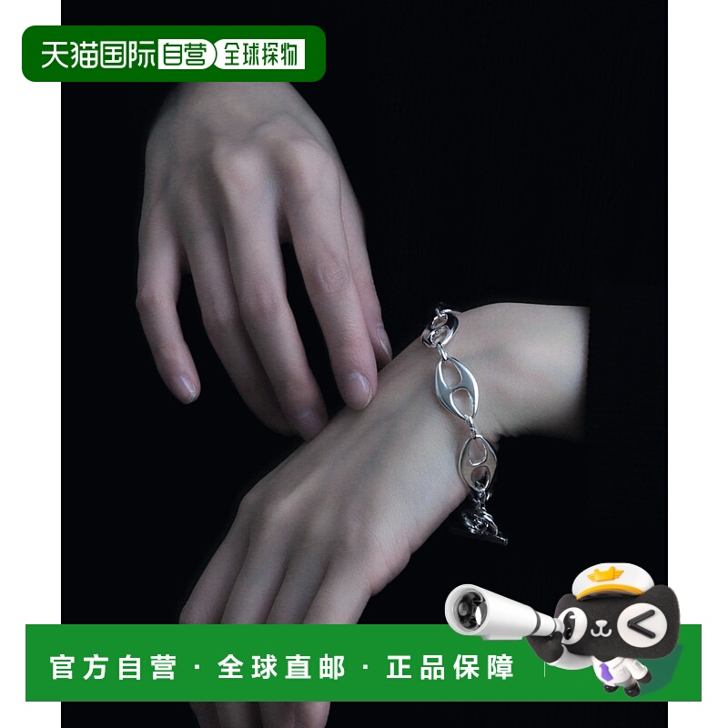 1h可退 日本直邮YArKA 菱形风格银925海洋链手链 Y2401KHB5252_U2